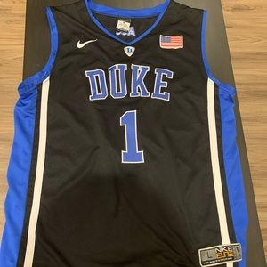 Mens Nike Duke Blue Devils Black Jersey